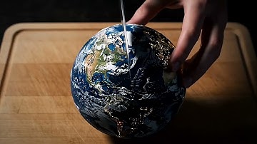 GOD-TIER ASMR | Knife Slicing Planet Earth & Revealing the Molten Core (Forbidden Cutting Sounds) 🌍🔥