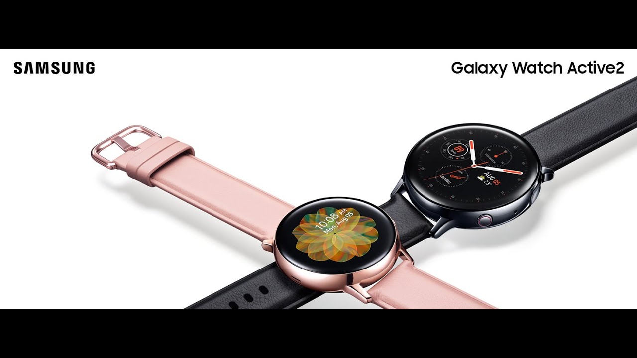 Smartwatch Samsung Galaxy Watch Active2 - YouTube