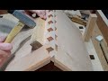 [Woodworking]  Making a dovetail with a hand tool / Making a dovetail by hand