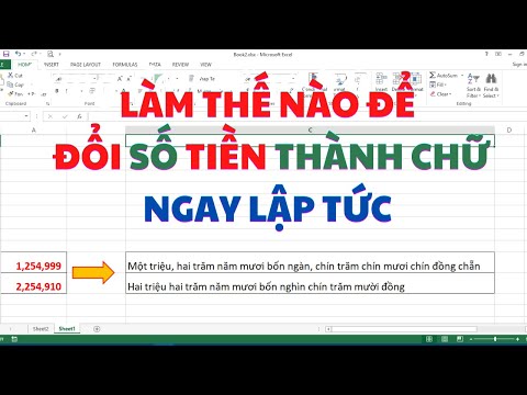 Hướng dẫn cách chuyển số thành chữ trong Excel cực kỳ dễ dàng và hiệu quả