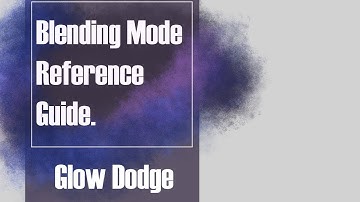 Photoshop and Clip Studio Blending Mode Reference Guide - Glow dodge