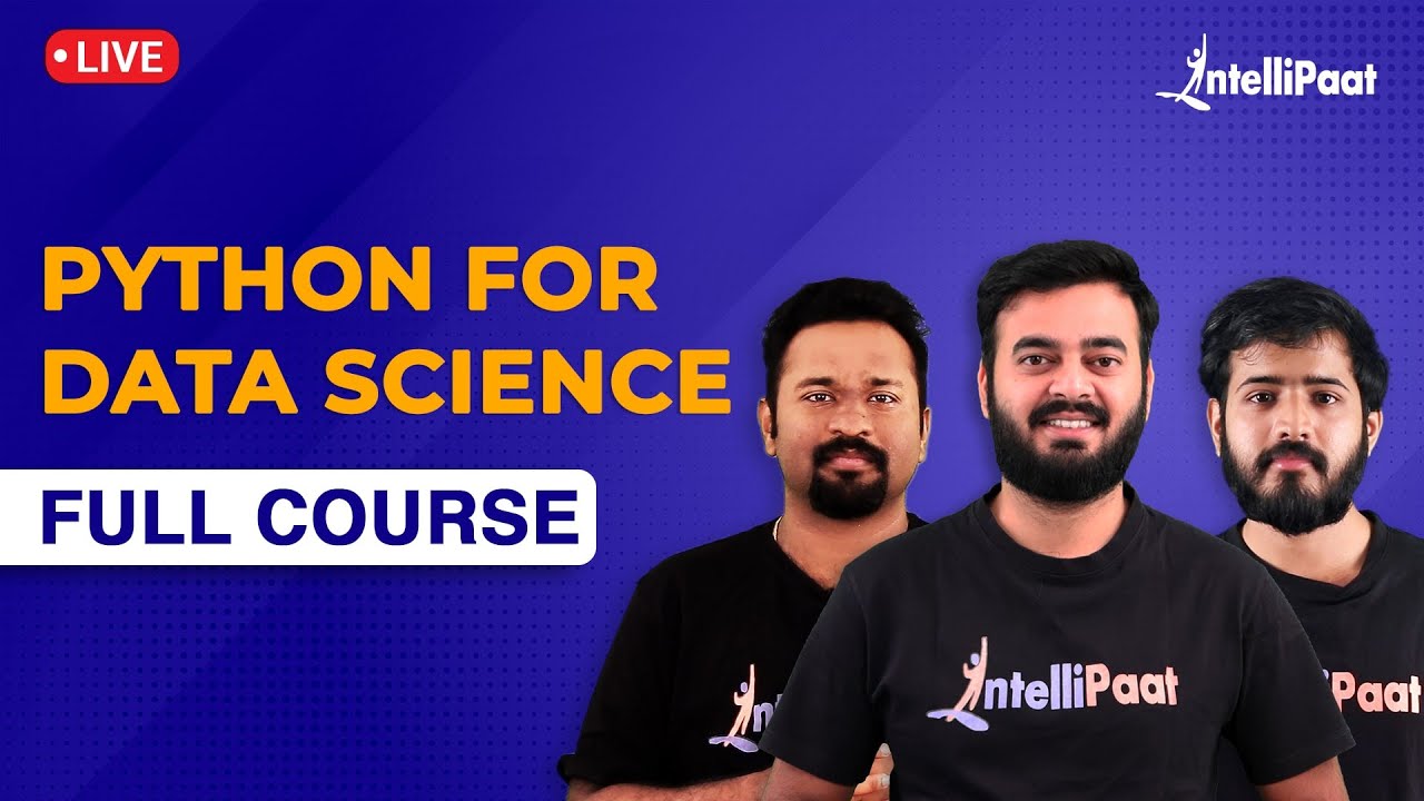 Data Science With Python Training | Python Data Science Course | Intellipaat