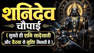 शनिदेव चौपाई | Shani Dev Chaupai | सुनते ही शनि साढ़ेसाती...
