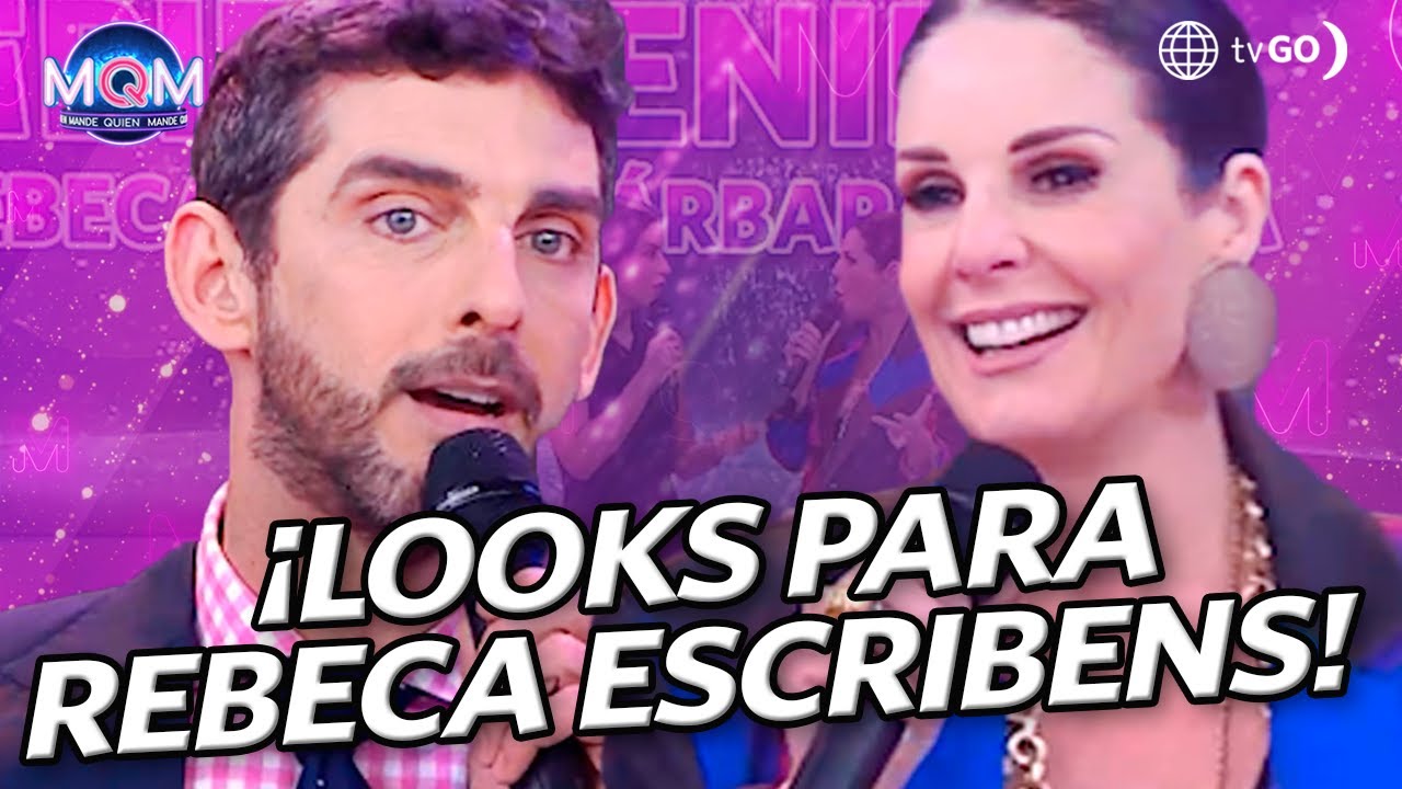 Mande Quien Mande: Looks inspirados en Rebeca Escribens (HOY)