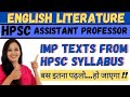 Important topics from HPSC Syllabus #hpscassistantprofessor