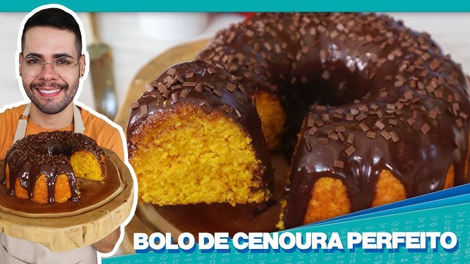 Bolo de Cenoura com 1 Ovo Passo a Passo - C K N J