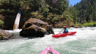 Pinball, North Umpqua, 1430 cfs, June 2022