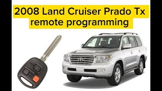 Toyota Land cruiser key fob programming | Land cruiser prado tx| land cruiser 2004-2008 remote match