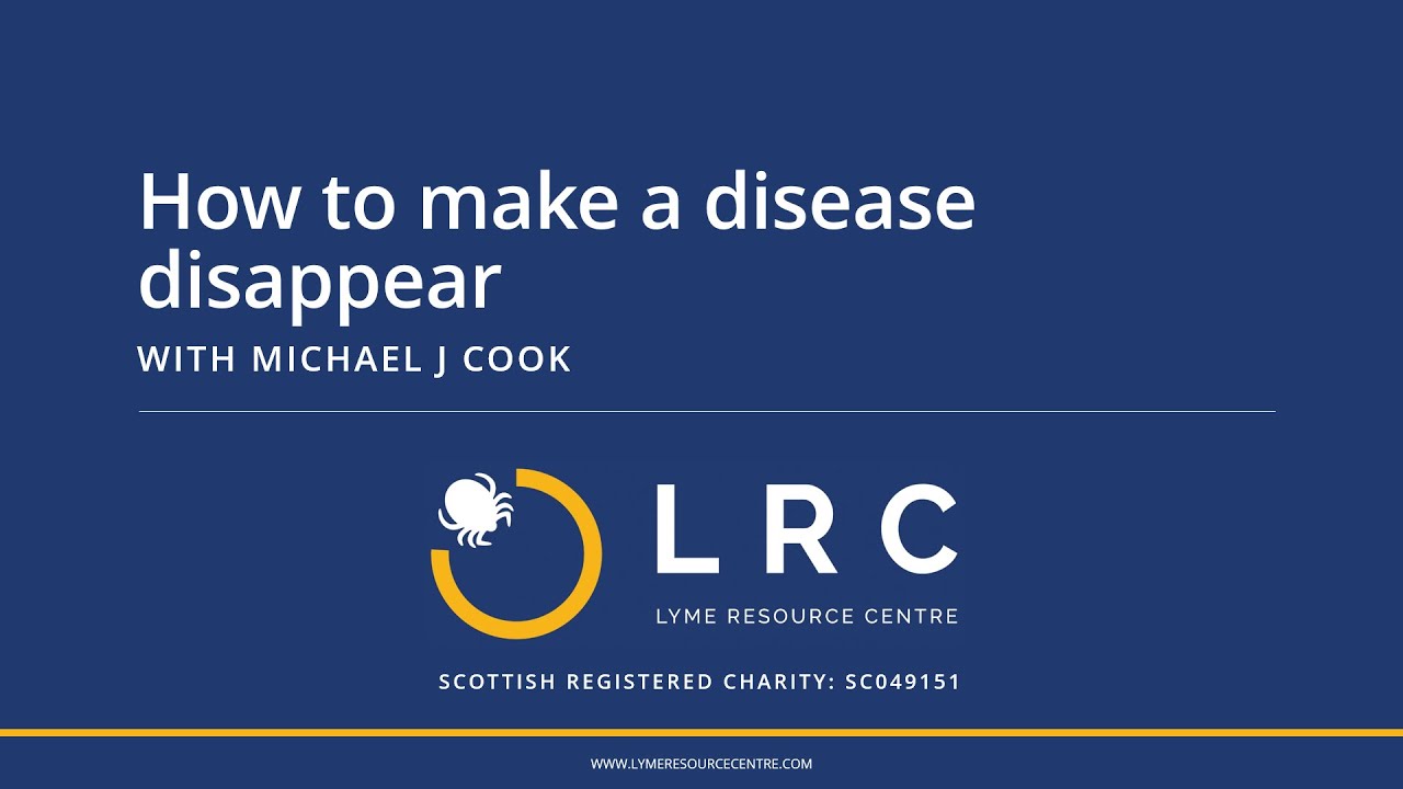 How to make a disease disappear
