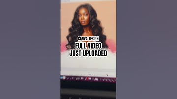 Full Design process on the channel 💕 #canva #design #graphicdesign #canvadesign