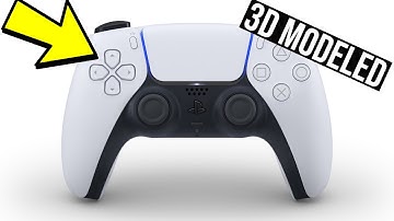 3D Modeling a PS4 Controller (Blender Time Lapse)