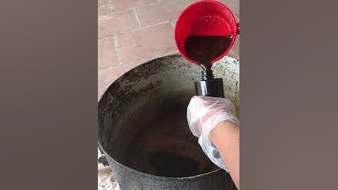 Dầu gội thảo dược đã được cô đặc thành công