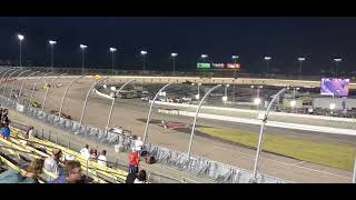 Colton Herta Crashes at 2020 Iowa Indycar races. Fan perspective