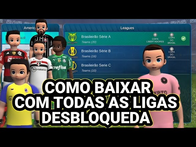 COMO COLOCAR KITS E LOGOS DOS CLUBES DAS SÉRIES B E C DO