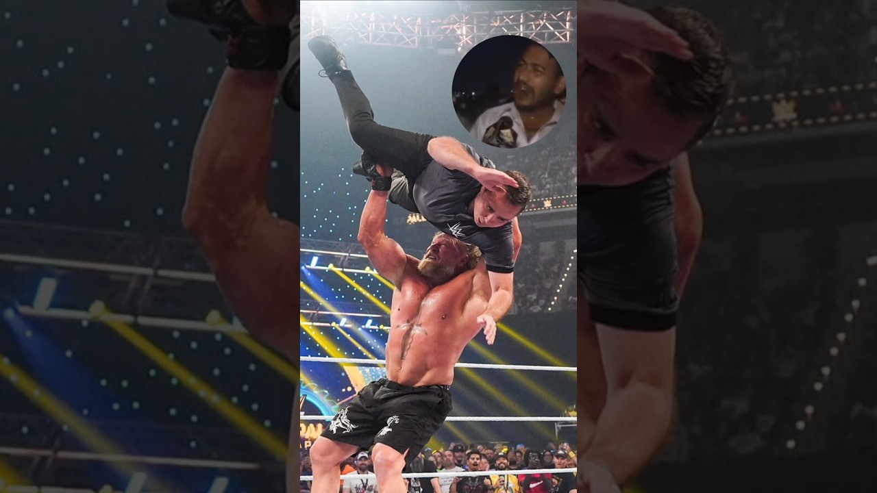 Brock Lesnar F5 To Referee & John Cena WWE 2025 