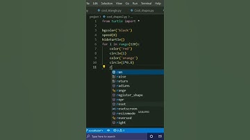 Draw this cool shape in python turtle🐢🐢 | mini-project