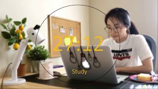 Study With Me [With Music | 30 Minutes Study Session | Real Time] / idyllic em