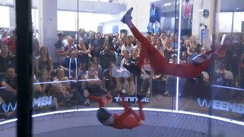 Indoor skydiving? Here