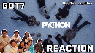 MV Reaction | PYTHON - GOT7 | Rooftop Reaction