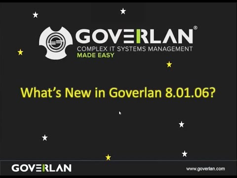 What's new in Goverlan 8.01.06 -  PowerShell Support and NTFS Permissions Reporting
