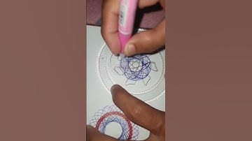 Part 2 #spirograph #viralvideo #drawing #spirographdrawing #satisfying #spiroart #shortvideo #art