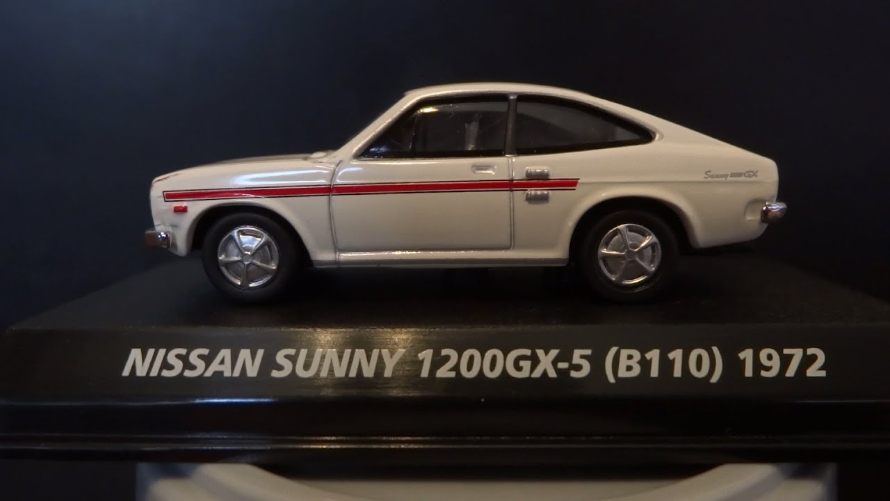 日産サニー 10gx 5 B110 コナミ Nissan Sunny 10gx 5 B110 Konami Mini Car ミニカー Youtube