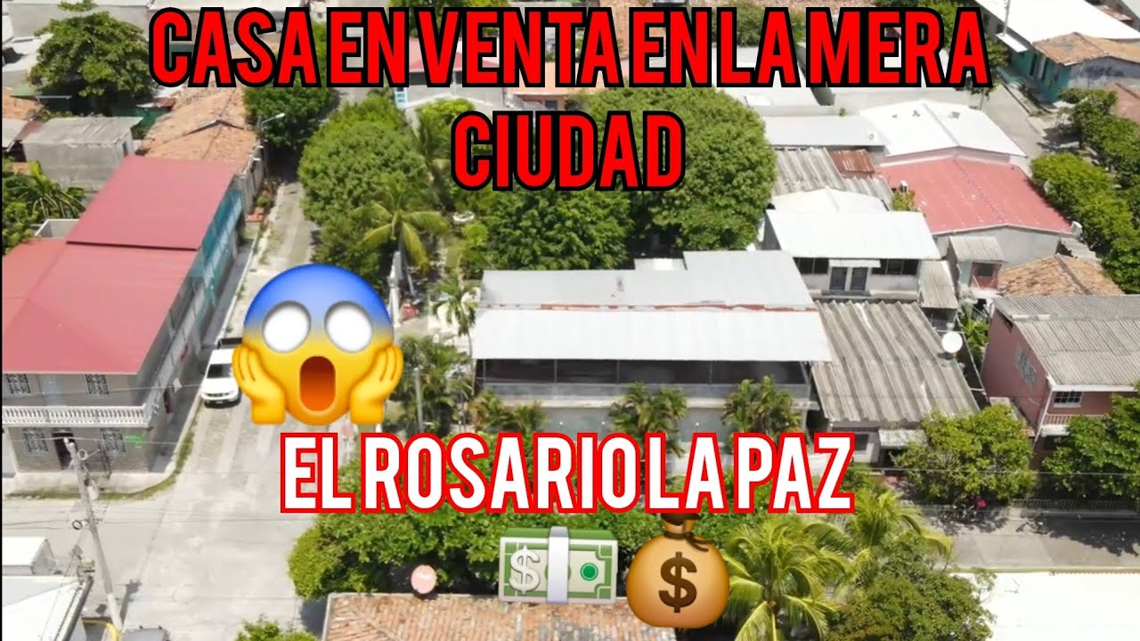 CASA EN ZONA ESTRATEGICA EN EL ROSARIO LA PAZ 😱
