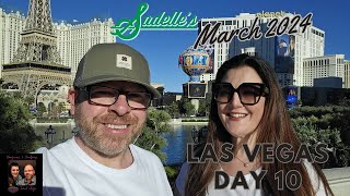 Las Vegas Easter Vlog Day 10 | Sadelle's | Glass Bar | Aria Lobby Bar | Slots