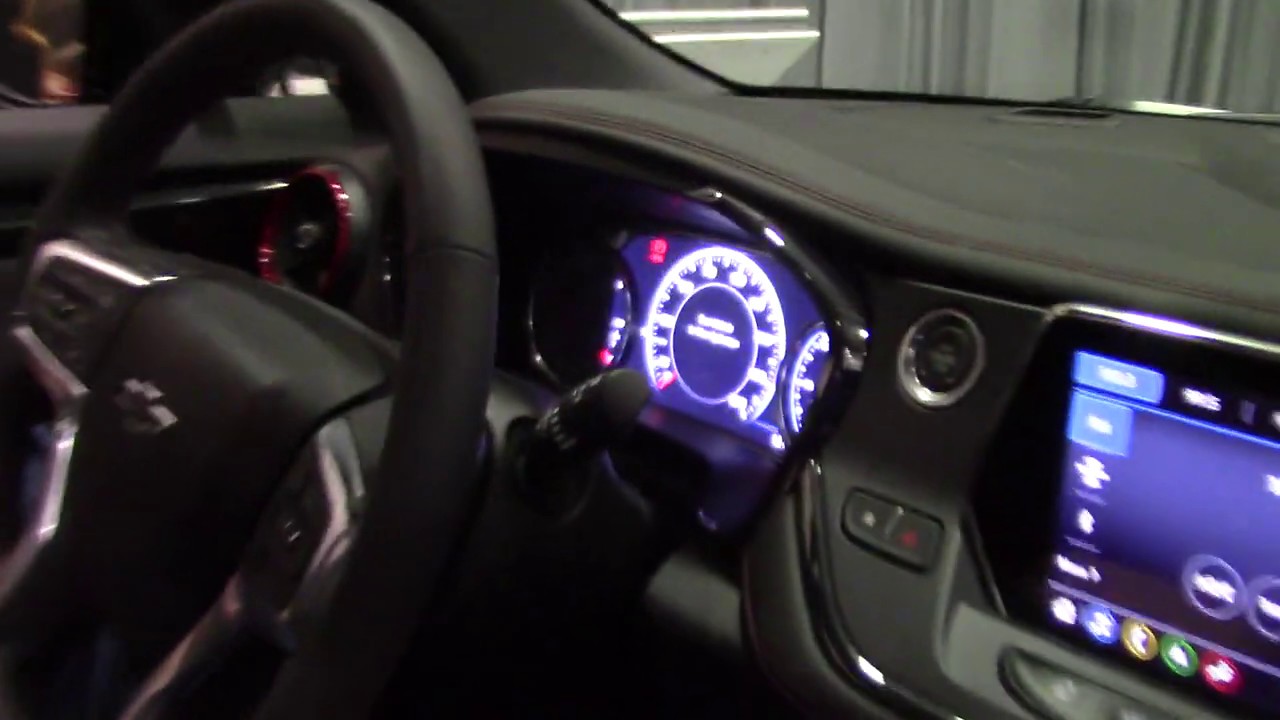 2020 Chevy Blazer 2nd interior look - YouTube