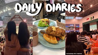 daily diaries ep 04🎶| collecting alevel results, eras tour, yummy food