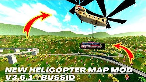 How to Add Helicopter Map Mod #bussid V3.6.1 Bus Simulator Indonesia#bussimulatorindonesia