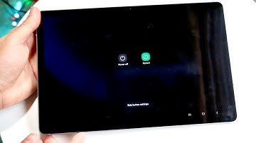 How To Power On/Off Samsung Galaxy Tab S9 FE!
