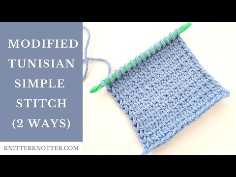 Tunisian Crochet Tutorial