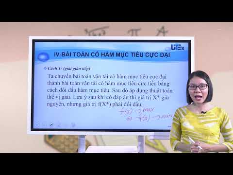 Video: Hệ số hàm mục tiêu là gì?