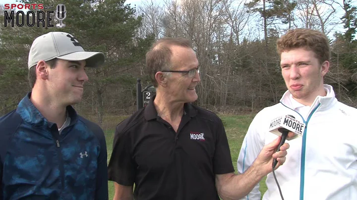 NSMMHL rivals Jared McIsaac & Brock McLeod tee it up