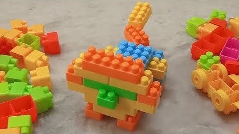 Satisfying DIY/ASMR building blocks/block game/lego block #asmr#asmrsounds#buildingblocks