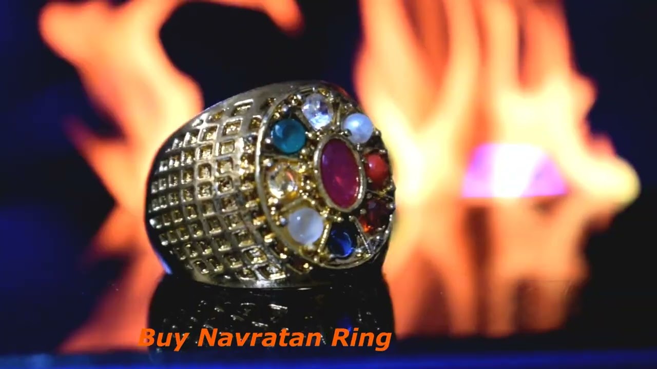 Vintage 18K Princess Ring Indian Navratna Ring Sacred Gemstones Harem Ring  Rubies Emerald Filigree Ring Ca 1950s-60s Sz 5 - Etsy