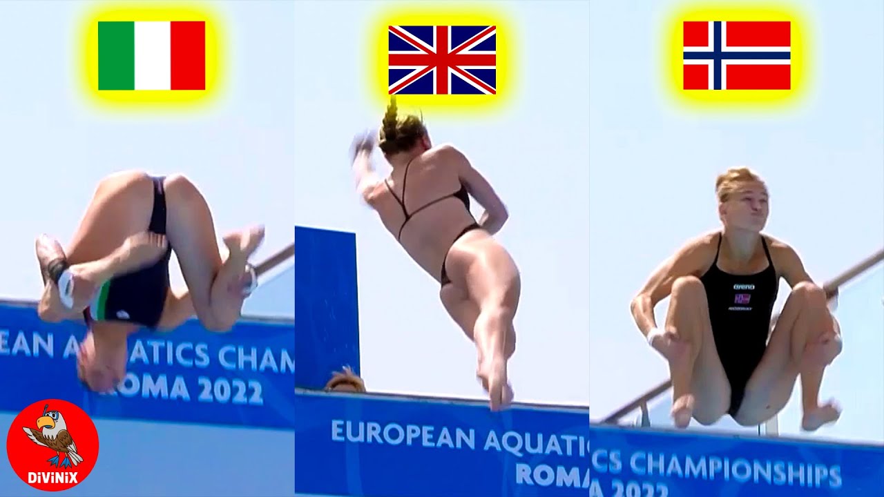 Womens Diving ️ Best Moments 10m Platform 6 Best women's diving