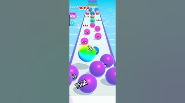 How to play ball run 2048 level 1060 #ballrun2048 #5minutestech  #level1060