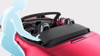 Mazda MX-5 Raising the Convertible Top Soft Top