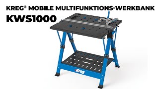 KREG Mobile Multifunktions-Werkbank | KWS1000 | Kreg Europe