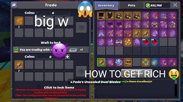 proof trade(6)how to get rich 🤑😱trade system in sky block blockman go how to get vip trade