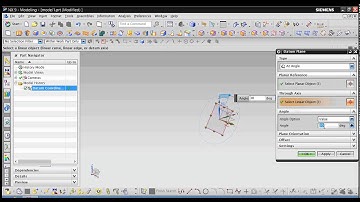 Nx-9 Create A Datum Plane At An Angle