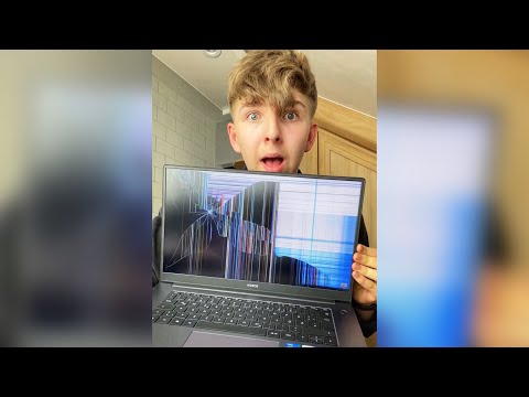 I BROKE my laptop! 😂😭 #shorts - YouTube