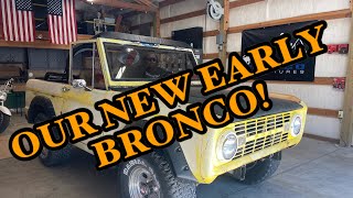 So...we bought an EARLY BRONCO!
