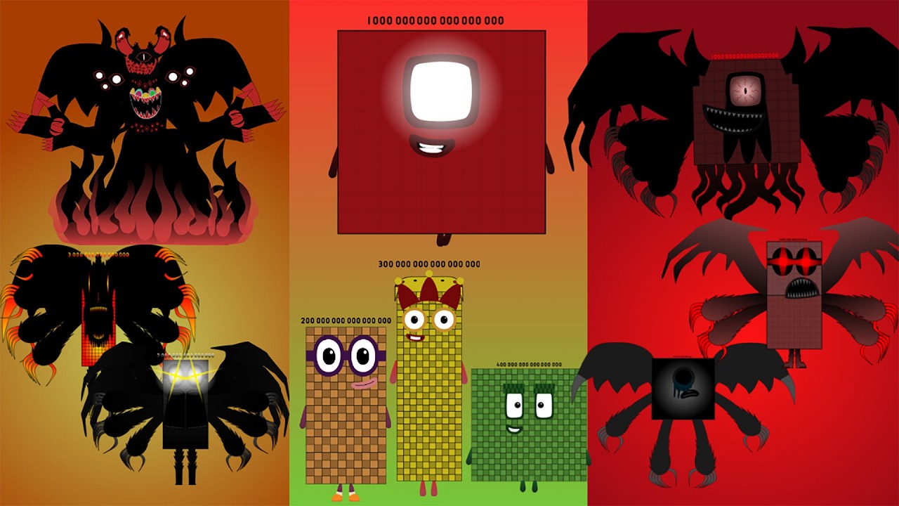 Uncannyblocks Band But Different Nightmare (1Q- 1Qn) vs Numberblocks Band ReTake IVideo Contest 2026
