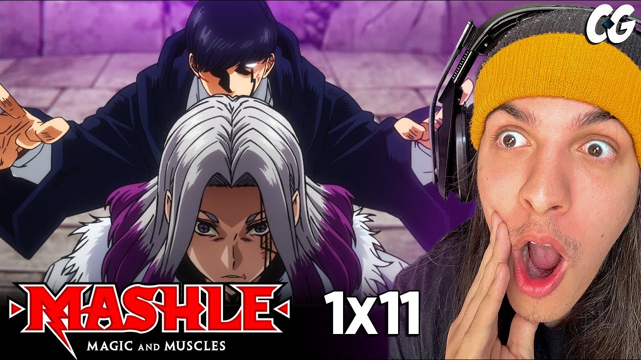 MASH VS ABEL! MASHLE: MAGIC AND MUSCLES Episódio 11 REACT 