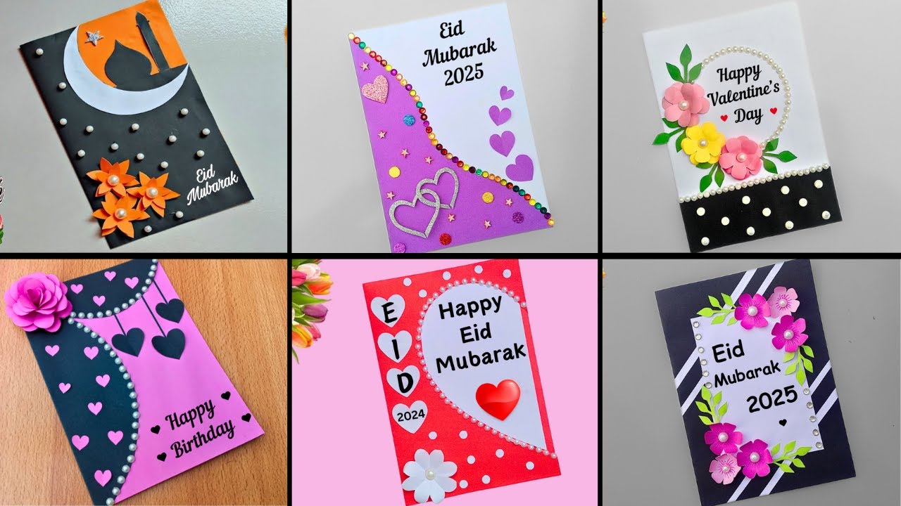 Eid Card Making Ideas || Eid Card Banane ka tarika || Eid card 2025