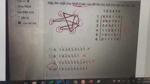 Hướng dẫn giải đề thi trắc nghiệm Toán rời rạc và lý thuyết đồ thị