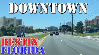 Destin  Florida  4K Downtown Drive